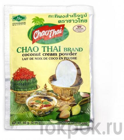 Сухие кокосовые сливки Chao Thai Coconut cream powder, 60 гр