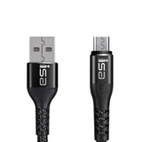 Кабель USB - Micro-USB 2.4А ISA DC-B01 LUX 1м (100 см) (Черный)