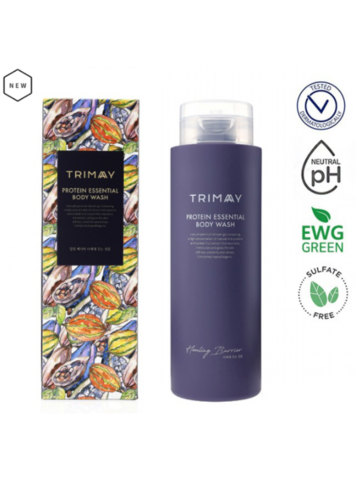 Питательный гель с молочными протеинами и баобабом Trimay Healing Barrier Protein Essential Body Wash