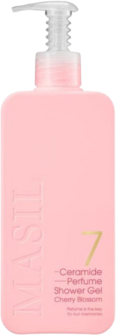 Masil 7 Ceramide Perfume Shower Gel Cherry Blossom Гель для душа с керамидами с ароматом цветущей вишни