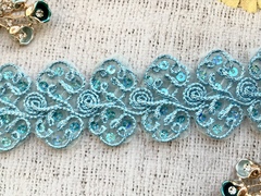 Тесьма термоузор, ш. 4,5 см.