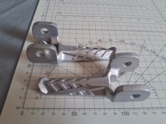 Подножки задние Honda XR 250 XR 400 XR 600