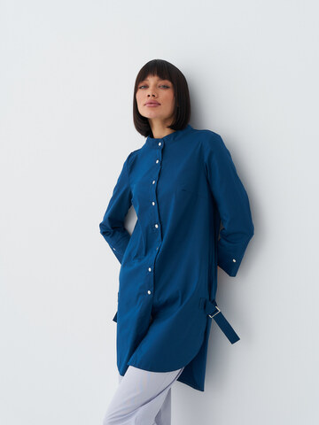 Халат женский м178 toray стретч opal blue