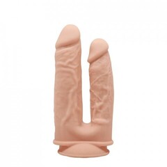 Фаллоимитатор для двойного проникновения Ricooo от WOOOMY (19,5 * 4,5 см.; 17,5 * 3,7 см.)