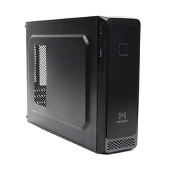 Корпус Mastero BCS-01, БП:400W, mATX, чёрный, 1xFAN, 1xUSB2, 1xUSB3 (MST-BCS-01-400W-BF)