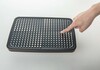 Aquatek AQ3040BGM AQ3040BGM ПОЛАРИС душевая система (смеситель для ванны) 295х195 мм, шлиф. черный хром
