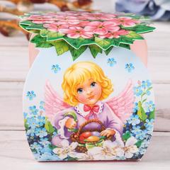Пасхальная Коробочка  для яйца «Ангел»