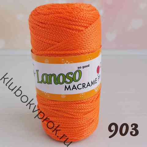LANOSO MACRAME PP 903, Оранжевый