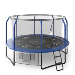 Батут UNIX Line SUPREME GAME 12 ft (blue)