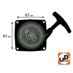 Стартер ручной UNITED PARTS для триммеров 33-52 куб.см. 2 зацепа (90-0878)