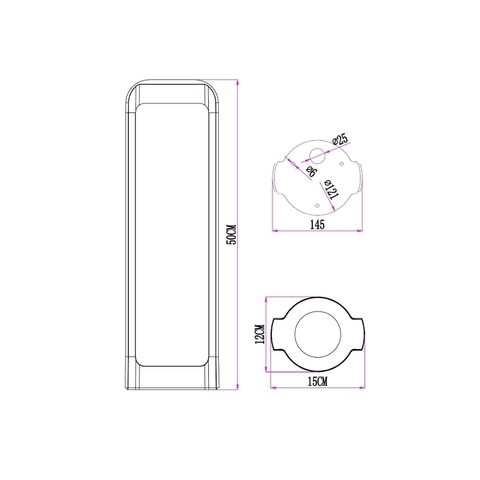 Ландшафтный светодиодный светильник Arte Lamp SUHAIL A1646PA-1BK