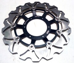 Передний тормозной диск ARASHI для HONDA CBR R 250 / CBR R 300 / черные