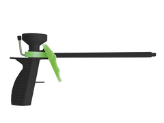 23-7-100 Пистолет  для монтажной пены. Корпус, сопло, рукоятка и курок пластиковые (Россия)