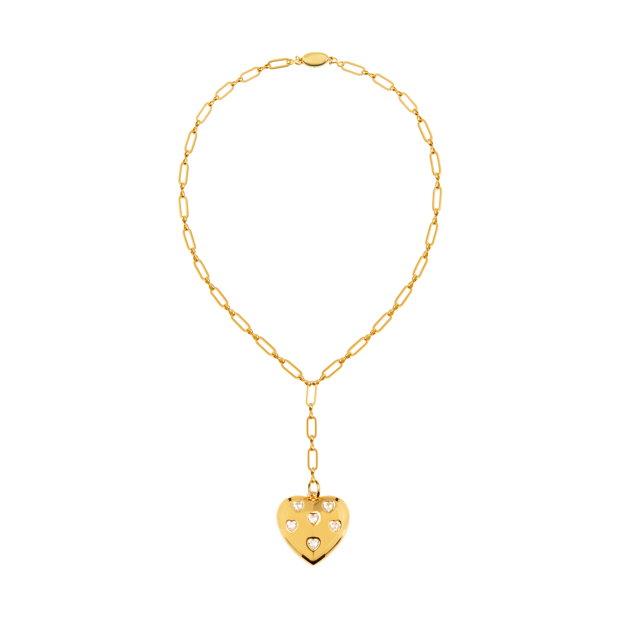 TIMELESS PEARLY Колье Heart Burst Necklace timeless pearly браслет crystal heart bracelet – clean