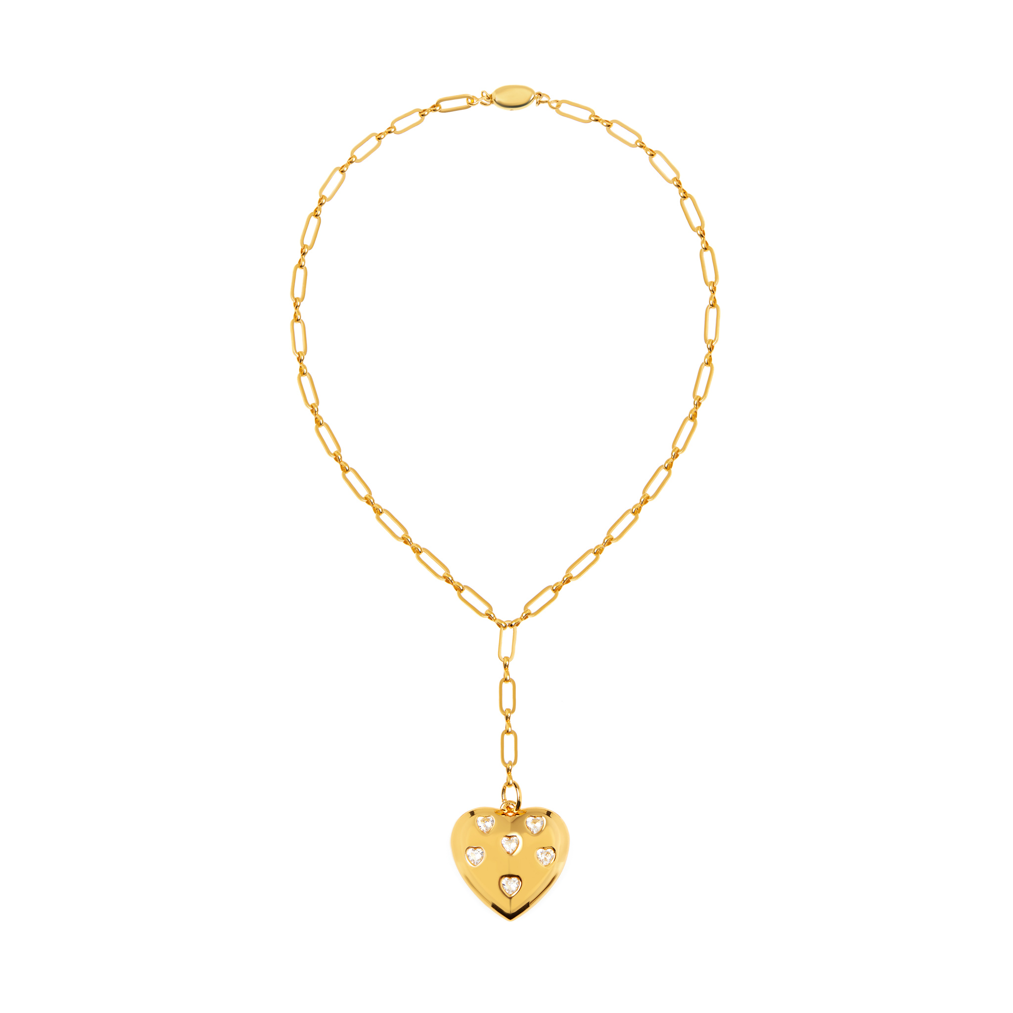 TIMELESS PEARLY Колье Heart Burst Necklace