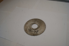 Фреза отрезная дисковая по металлу 100х1.4х27мм. z=48 Р6М5 СССР