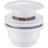 Abber AF0011W Донный клапан без перелива, белый