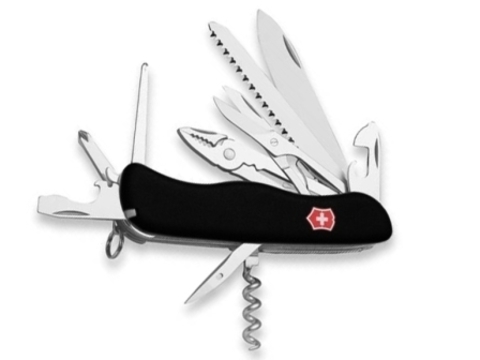 Нож складной Victorinox Hercules, 111 mm, Black (0.9043.3)