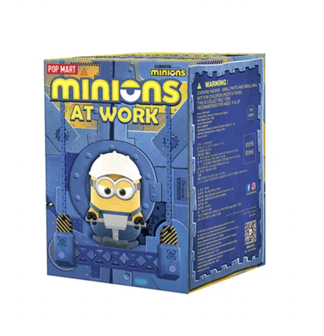 Случайная фигурка POP MART Minions at Work Blind Box