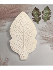 Молд пластиковый С-2 лист мака, хризантемы, ромашки