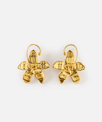 Предзаказ Серьги Flower Gold