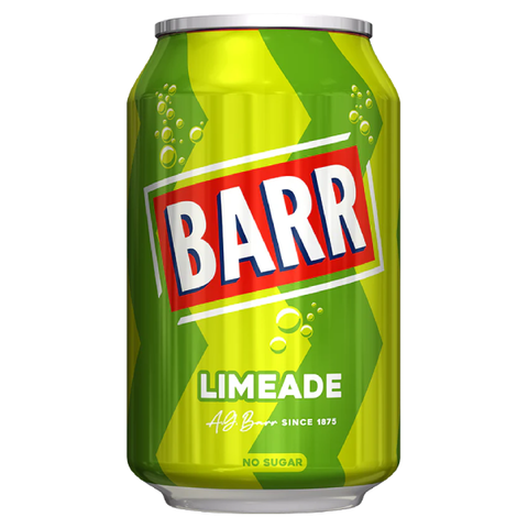 Газированный напиток Barr Limeade со вкусом лайма, 330 мл
