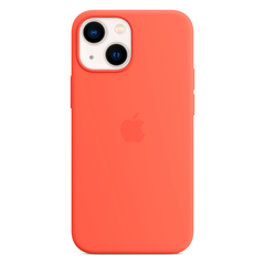 Силиконовый чехол с поддержкой MagSafe Apple Silicone Case для iPhone 13 mini, Nectarine (Спелый нектарин)