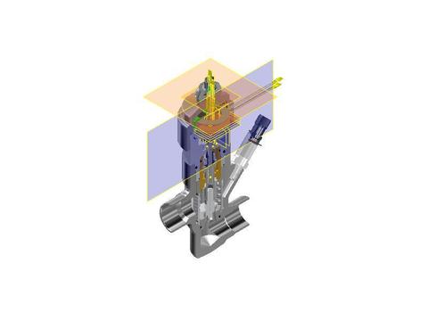 Клапан терморегулирующий с электроприводом CCMT 24 Danfoss 027H7232