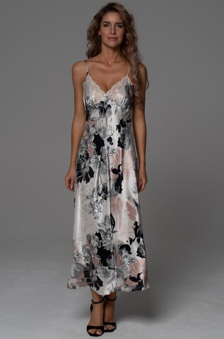 Длинная шелковая сорочка Mia Amore Trinity (70% натуральный шелк)