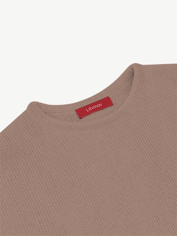 Джемпер оверсайз из кашемира