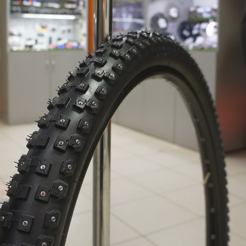 Зимняя шипованная покрышка 4Bike 26x2,1