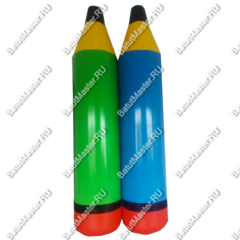 Надувная командная игра "Карандаши", 2,8*0,6*0,6 м