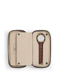 Футляр для часов кожаный/Cognac