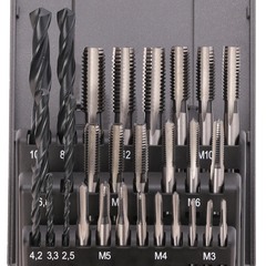 Набор метчиков комплектных М3-М12 28пр DIN352 CS(115CrV3) Bucovice(CzTool) M6-ZV 310144