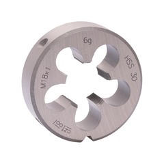 Плашка М18х1,0 DINEN22568 HSS 6g 45х14мм Bucovice(CzTool) 240183