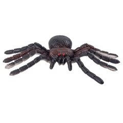 Декоративное украшение, Паук, пластик, Черный, 10*15 см, 1 шт.