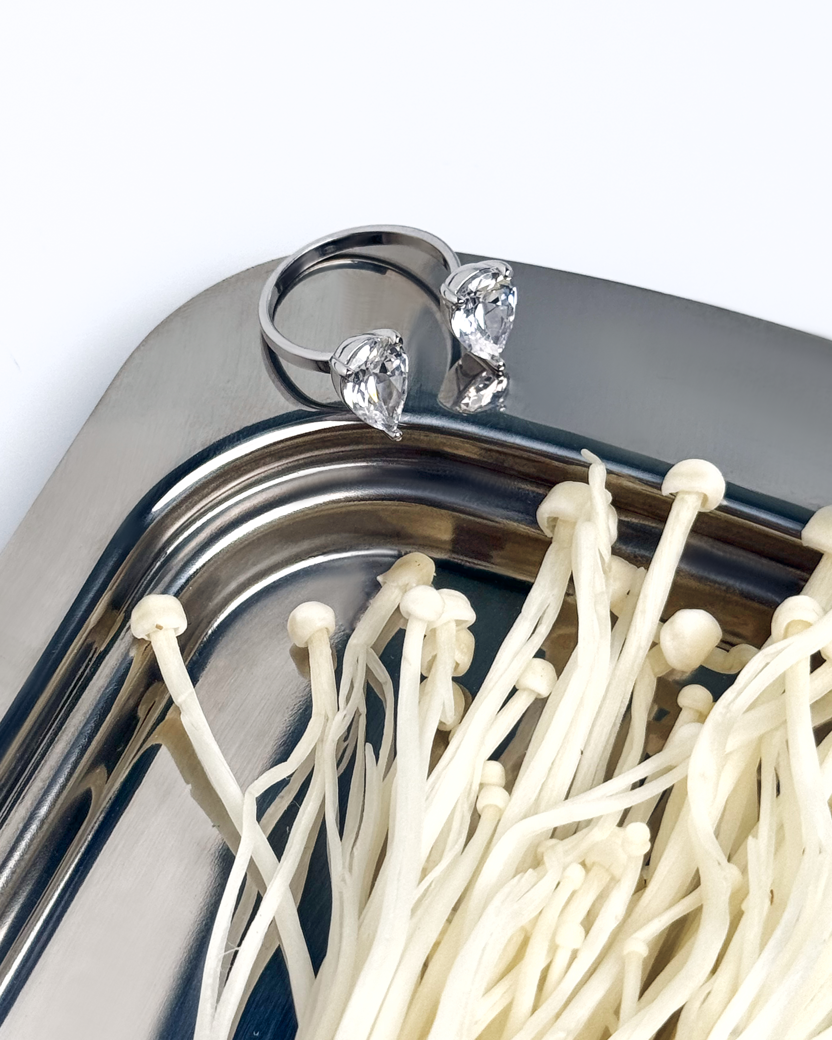 Кольцо Две капли