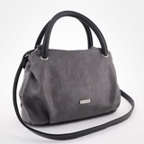 Сумка Саломея 278 македония серый + черный