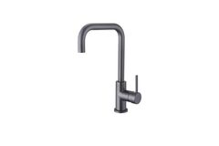 Aquatek AQ1080BGM AQ1080BGM ВЕГА смеситель для кухни (квадратный излив), оружейная сталь фото