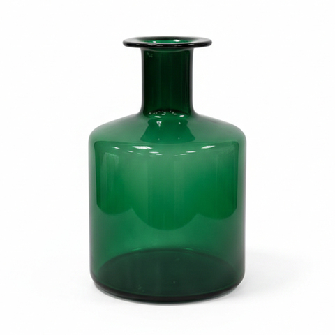 Ваза стеклянная Kanna, зеленый, стекло