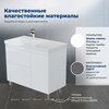 Aquanet 365924 Тумба с раковиной Nova Lite 2.0 90 L напольная цв. белый глянец (365924)