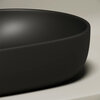 Ceramica Nova Element CN6047MB Умывальник чаша накладная овальная, 60x41.5, цвет: чёрный
