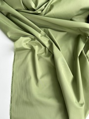 Плащовая смесовая ткань, цвет Зеленое яблоко