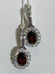 Анелла (серьги  из серебра)
