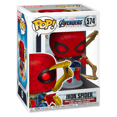 Фигурка Funko POP! Bobble Marvel Avengers Endgame Iron Spider w/NanoGauntlet (574) 45138