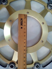 Диск тормозной на Honda CBR RR 929 2000-2001 / CBR RR 924 2002-2004 / передний / лепестковый