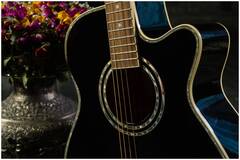 FLIGHT F-230C BK Гитара акустическая шестиструнная