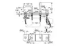 GROHE Essence 25251BE1 Смеситель для ванны на 4 отверстия, на край ванны, никель глянец