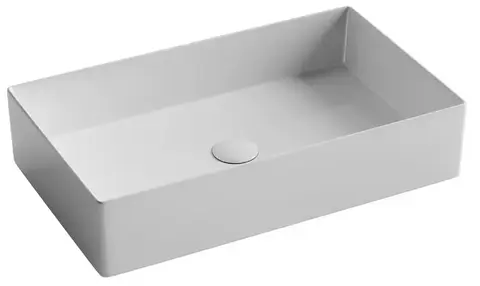 Ceramica Nova CN6070 Раковина накладная прямоугольная 601*361*130, без перелива, цвет белый
