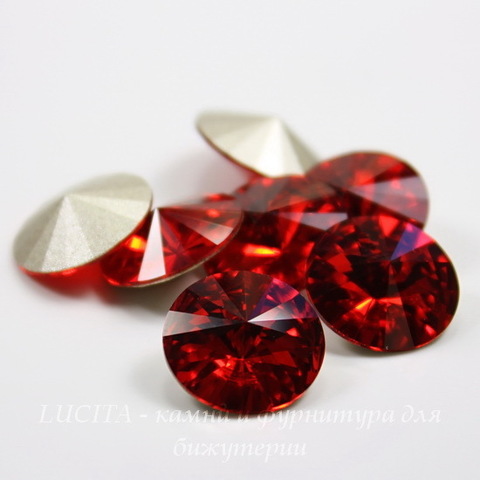 1122 Rivoli Ювелирные стразы Сваровски Light Siam (SS47) 10,54-10,9 мм